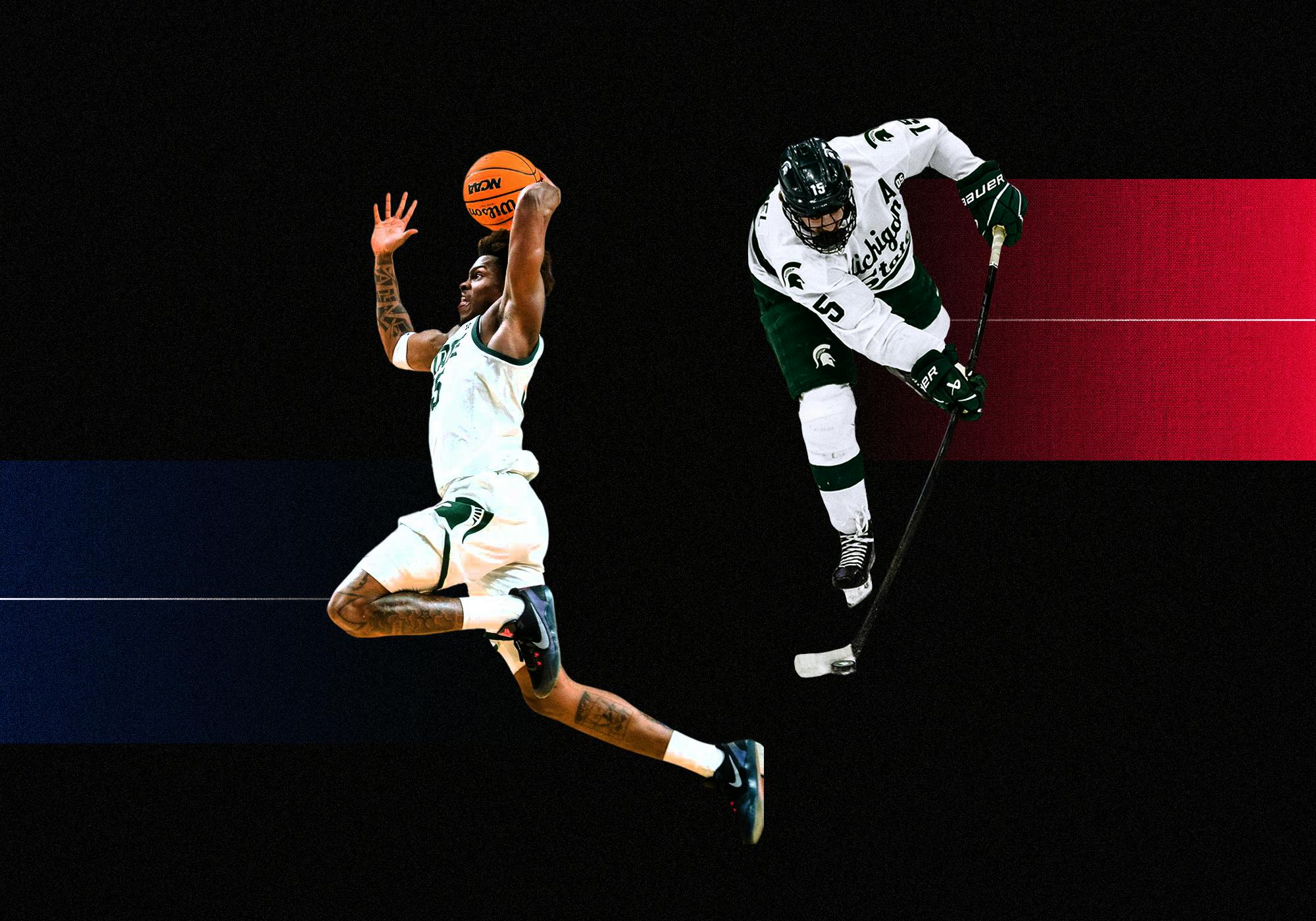 Photo illustration by Tate Rudisill. Photo (left) by Zari Dixson. Photo (right) by Cooper Schwartz.