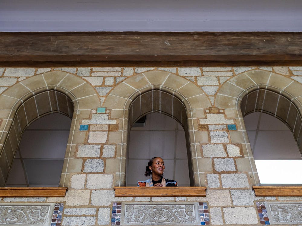 <p>Suban Nur Cooley, assistant professor in the MSU Department of African American and African Studies is Lansing's next Poet Laureate, photographed at North Kedzie Hall in East Lansing, Mich., on Wednesday, May 20, 2026. </p>