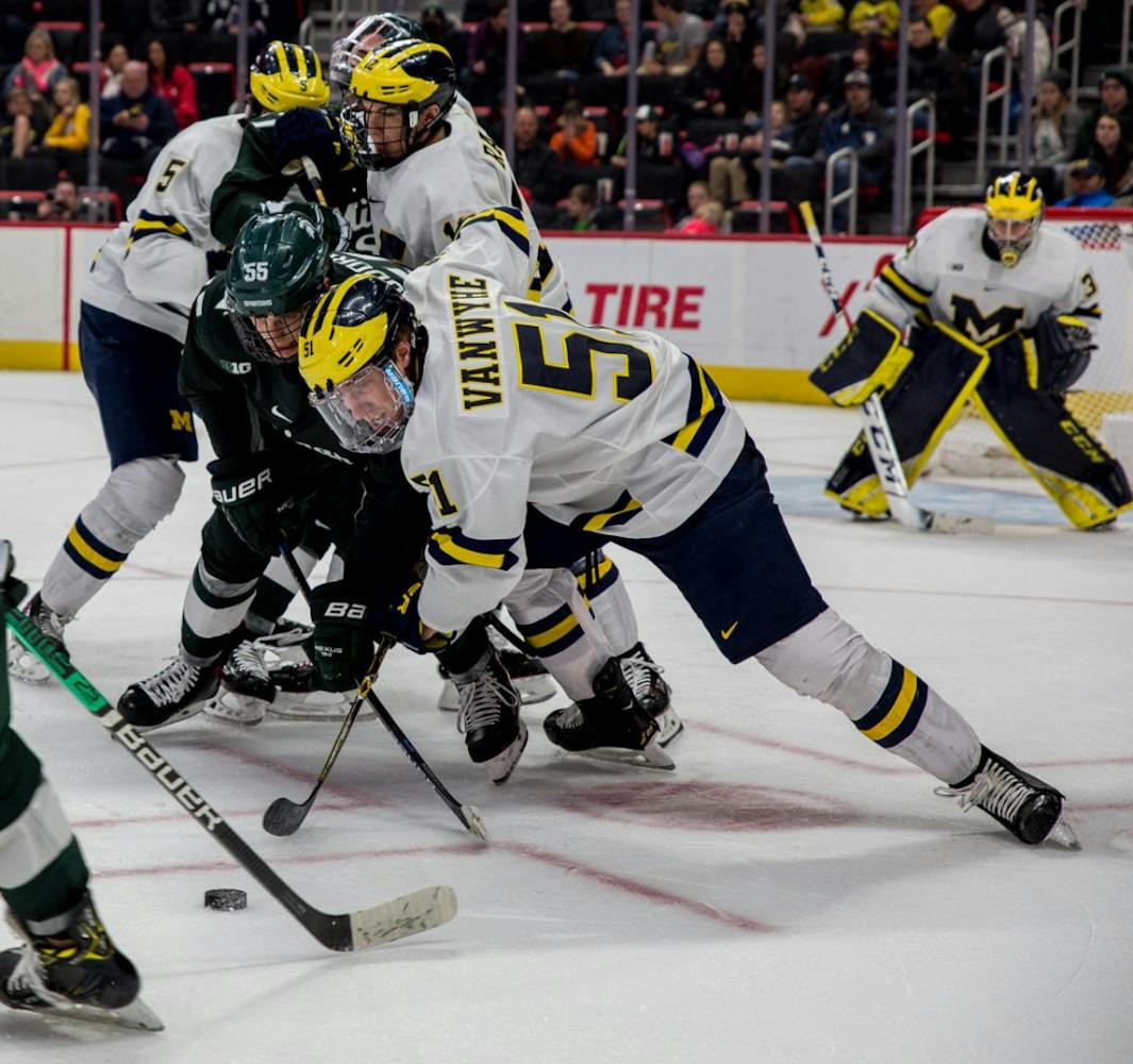 Great Lakes Invitational Day Two Hockey vs. Michigan The State News