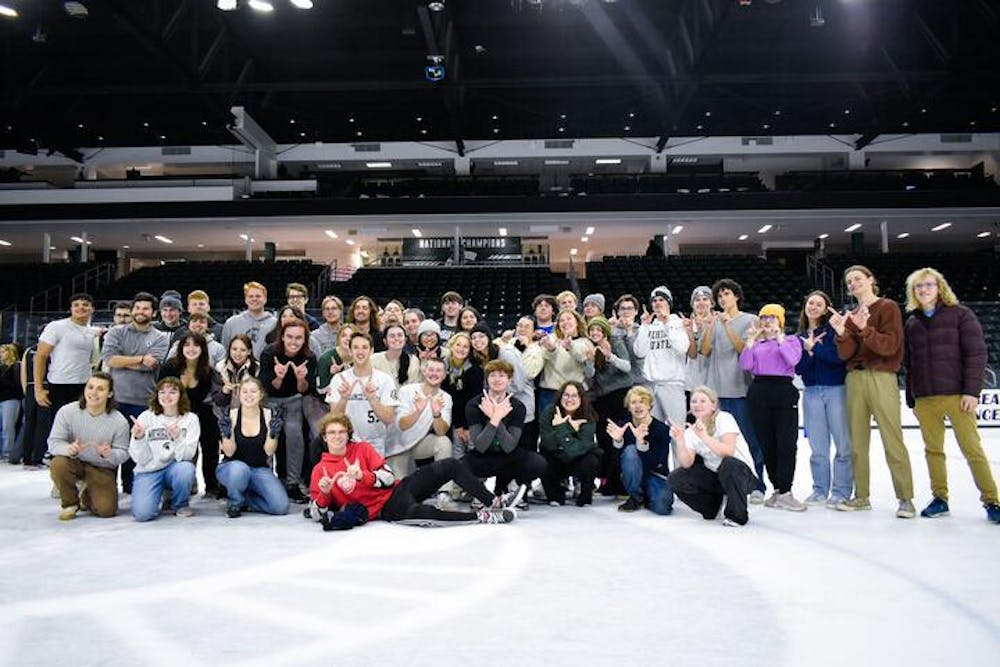 The State News gathered for a chaotic game of broomball against the friendly foe Impact 89FM at Munn Ice Arena on Dec. 2, 2023. This game of broomball involved absolutely no organization, coordination or harmony across the team. Despite this, for the first time several years, The State News came away with a triumphant win with a score of 5-1. Campus reporter Owen McCarthy and sports reporter Jacob Smith were unofficially named MVPs after unmatched efforts in both defensive and offensive plays. Blood was shed, chants were roared and bellowing laughs were heard across the ice in the monumental game. 