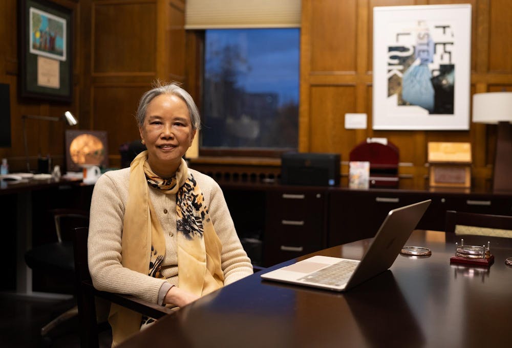 <p>College of Arts and Letters Interim Dean Yen-Hwei Lin on Nov. 6, 2024.</p>