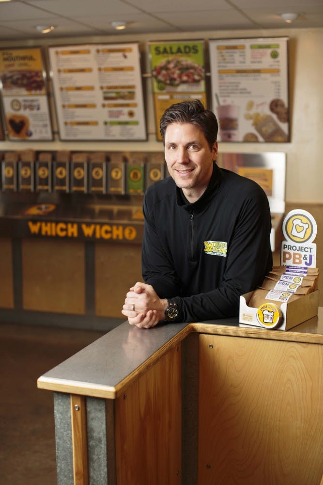 QSR shoot of Which Wich CEO Jeff Sinelli, at company headquarters in Dallas, Texas.