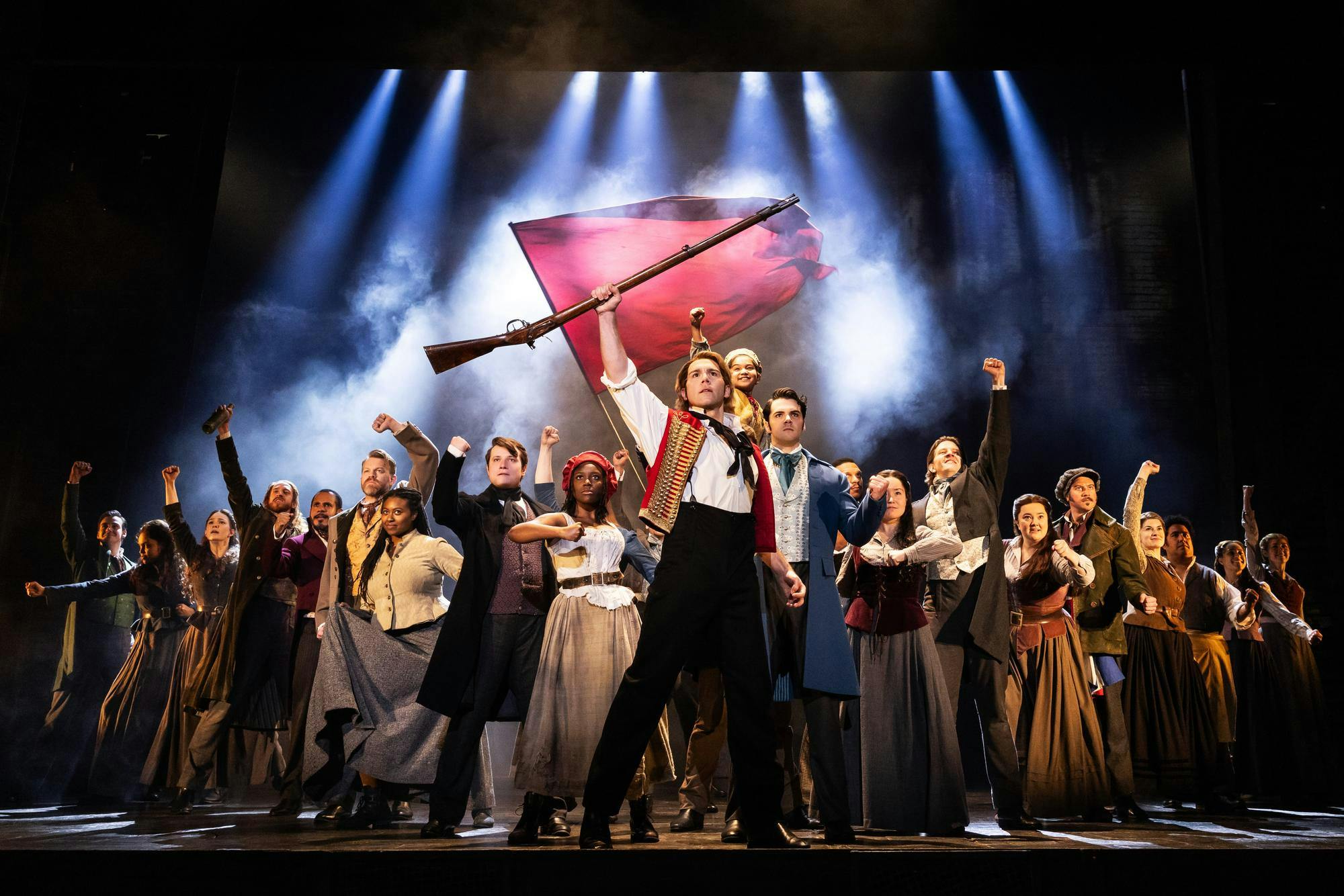 "One Day More" from Les Misérables. Photo by Matthew Murphy. 