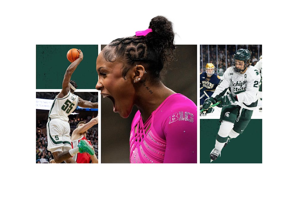 Photo illustration by Tate Rudisill. Photo (left) by Jhaden Jackson. Photo (middle) by Cooper Schwartz. Photo (right) by Cassie Comer.