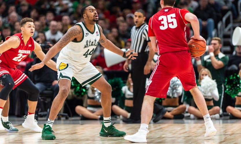 Michigan State defeats Wisconsin in semifinal of the Big