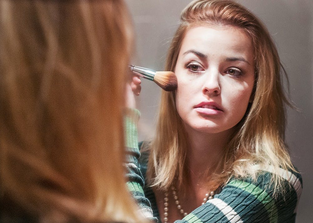 	<p>Animal science sophomore Savanna Daniels poses for a picture Thursday, Dec. 6, 2012. Daniels was a finalist to be picked for the college edition of America&#8217;s Next Top Model. Adam Toolin/The State News</p>