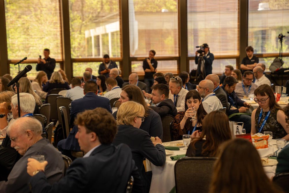 The MPA Gubernatorial Candidate Luncheon at the Kellogg Center in East Lansing, on April 23, 2026.