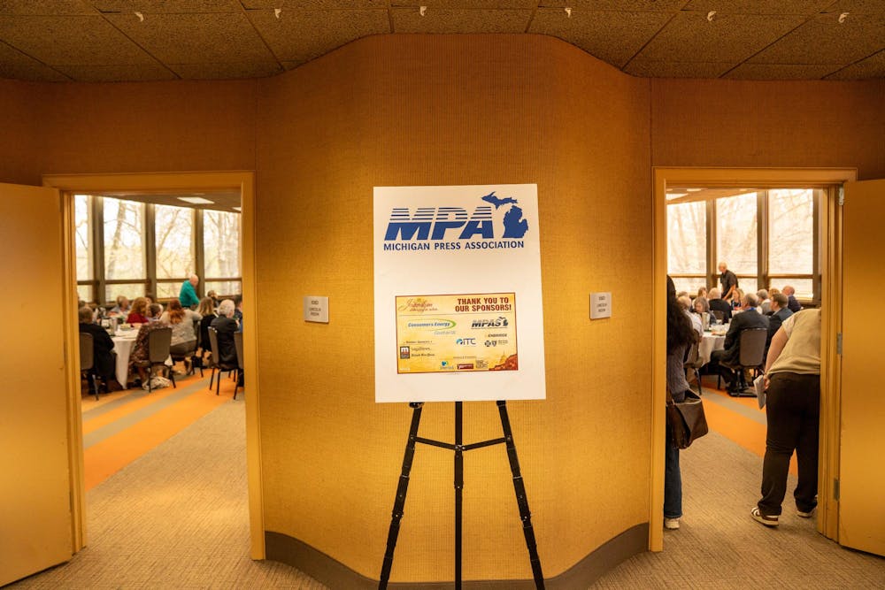 The MPA Gubernatorial Candidate Luncheon at the Kellogg Center in East Lansing, on April 23, 2026.