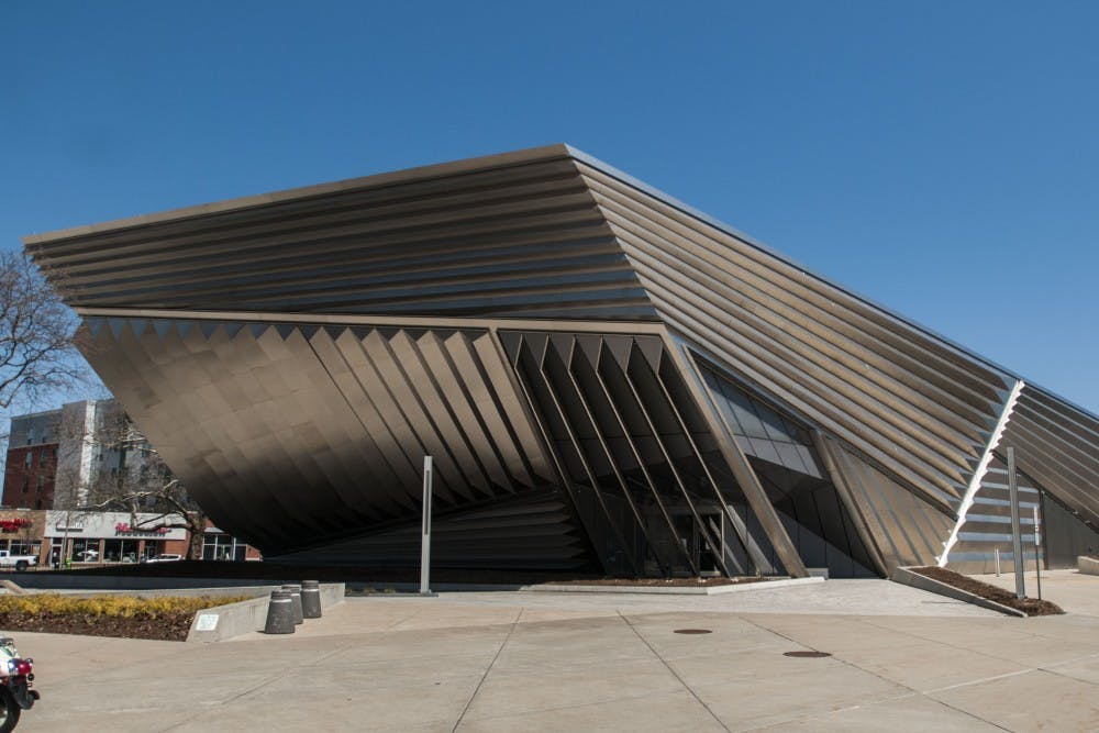 <p>Pictured is the Eli and Edythe Broad Art Museum on April 19, 2018.</p>
