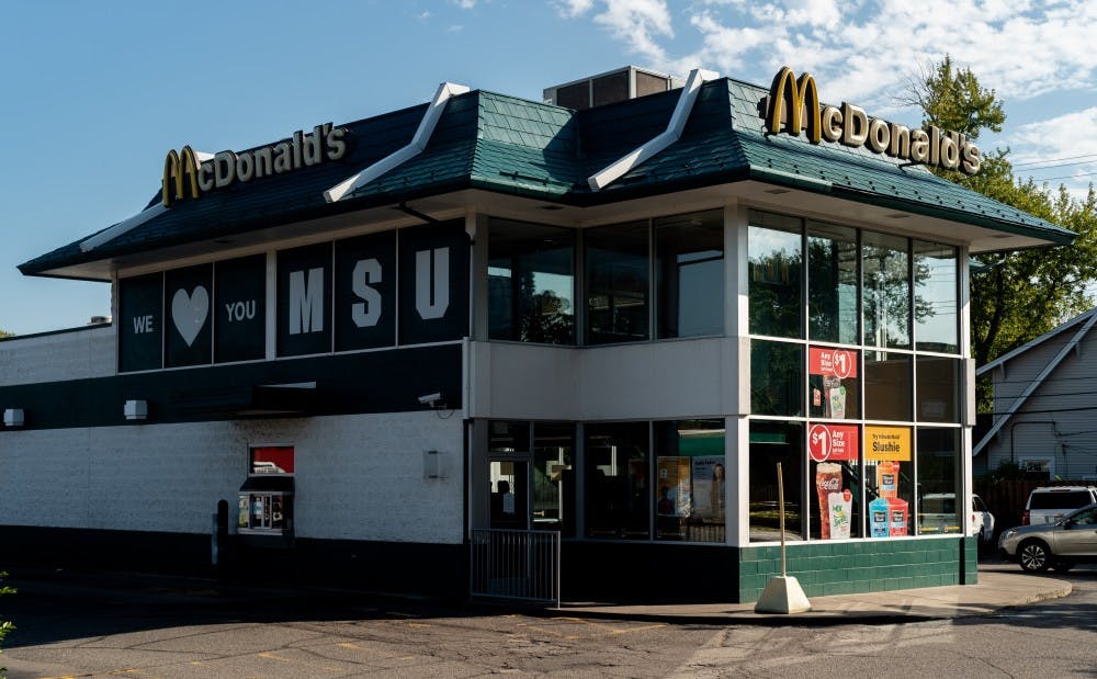 <p>McDonald’s on Grand River Avenue photographed on Sept. 30, 2019. </p>