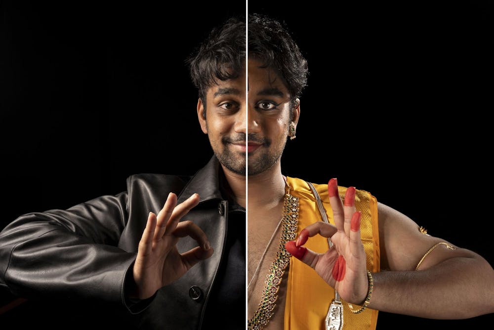 Abhinav Anand is a biochemistry senior at MSU with a passion for classical Indian dance. He has performed internationally, dancing in the Bharatanatyam style, performing traditional Hindu myths while incorporating modern-day contexts. 