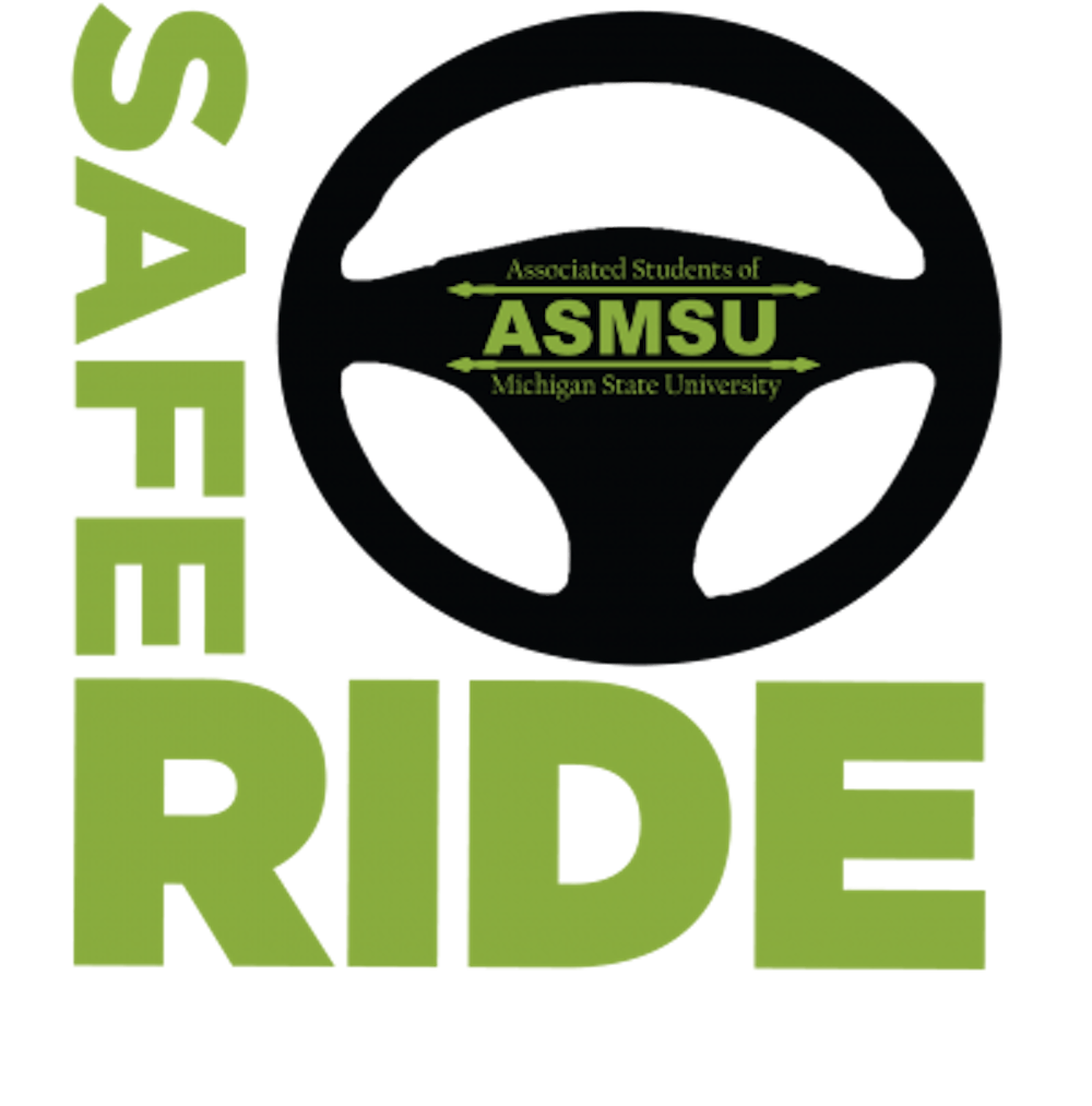 <p>Logo for the Associated Students of Michigan State University&#x27;s Safe Ride program.</p>