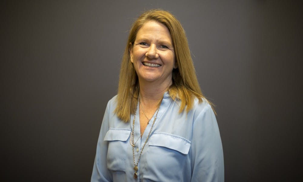 East Lansing City Council Member Shanna Draheim poses for a portrait  on March 31, 2017.