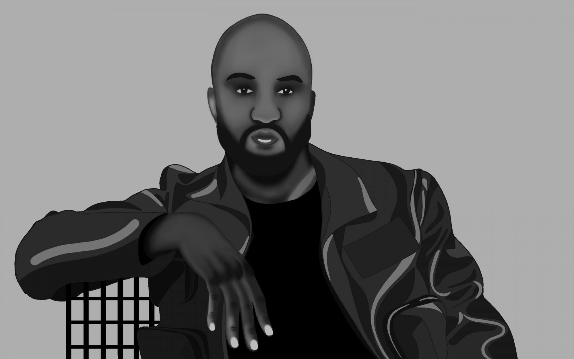 <p>Virgil Abloh illustration by Madison Echlin. </p>