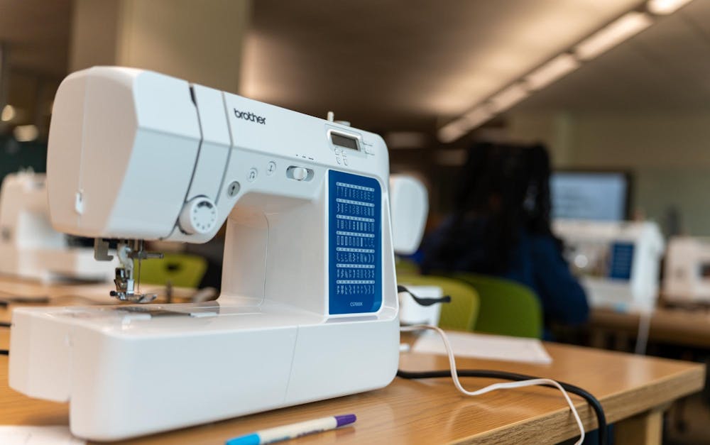 The Makerspace hosted a beginner sewing class at the MSU Library on April 8, 2026.