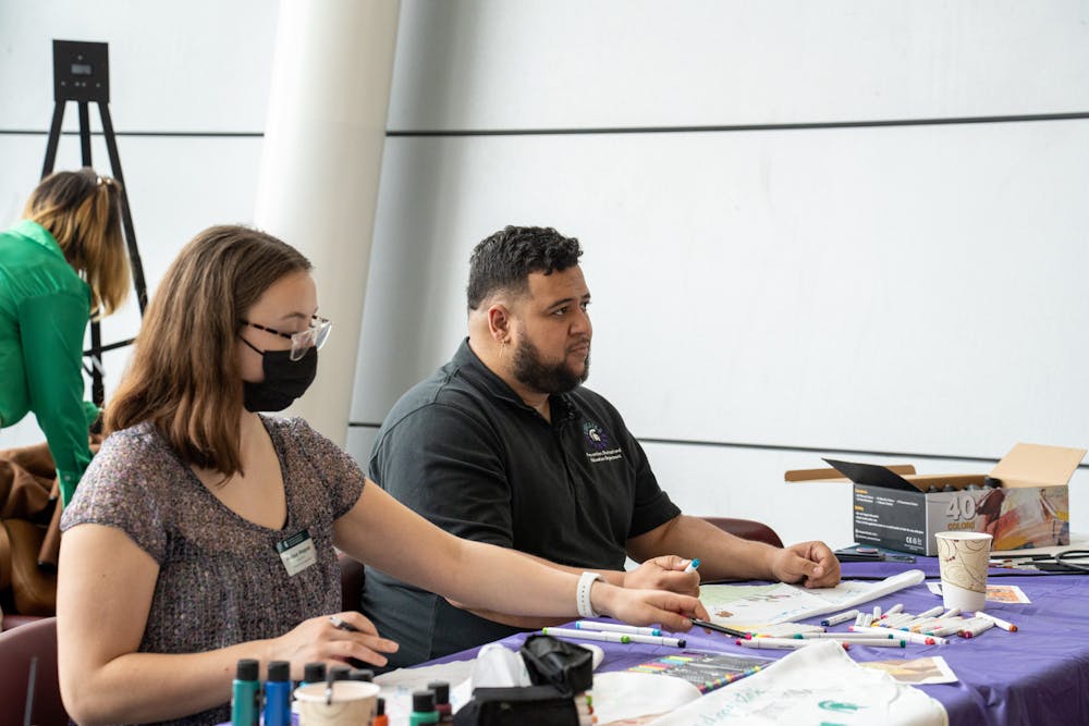 <p>Prevention Outreach &amp; Education hosts "It's On Us Week," partnering with the Bandana Project on April 5, 2023, in Brody Square Atrium.&nbsp;</p>