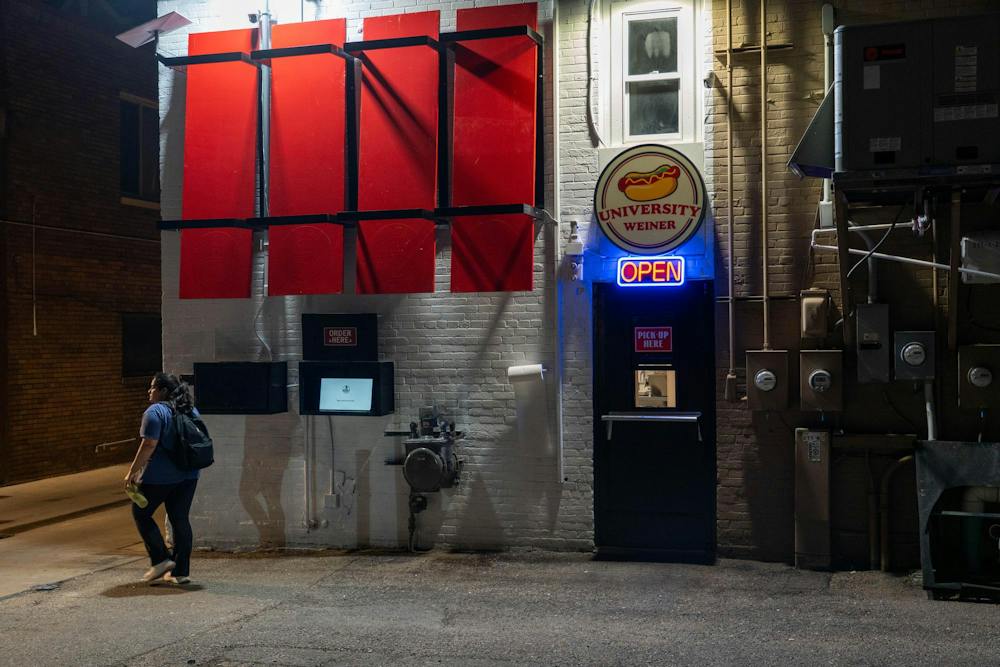 <p>University Weiner's new location on M.A.C. Ave. in East Lansing, Mich., on Sept. 8 2026.</p>