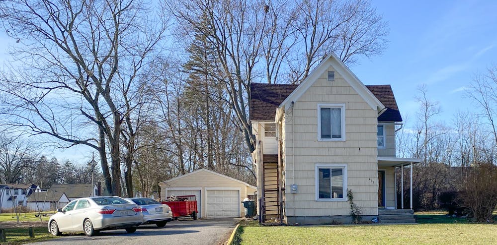 <p>Pi Alpha Phi House photographed on Dec. 17, 2021.</p>