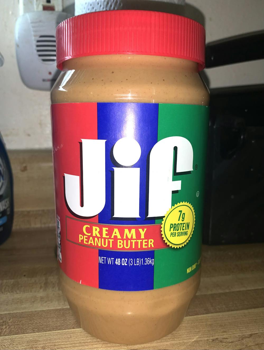 A jar of Jif is pictured on May 23, 2022.