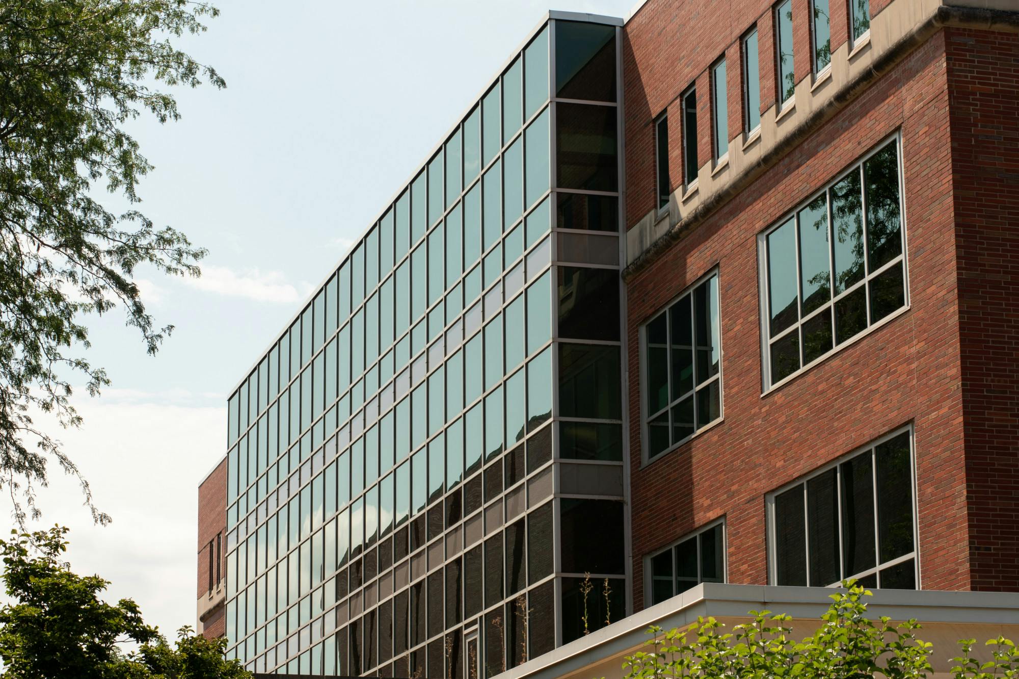 <p>Outside the MSU Library on August 26th, 2021.</p>