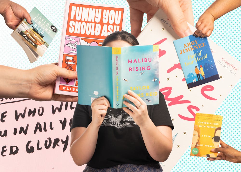 <p>Summer book recommendations (Photo Illustration by Devin Anderson-Torrez).</p>