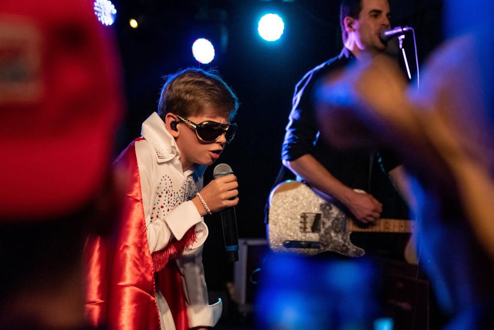 Mason Ramsey performs at The Loft, during a concert hosted by MSU’s student radio station, Impact 89 FM, on October 31, 2019. 