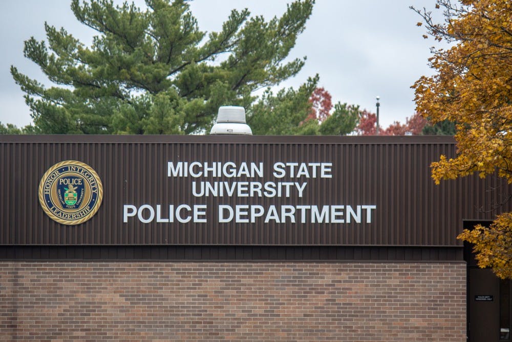 The MSU Police Department on Nov. 1, 2018.