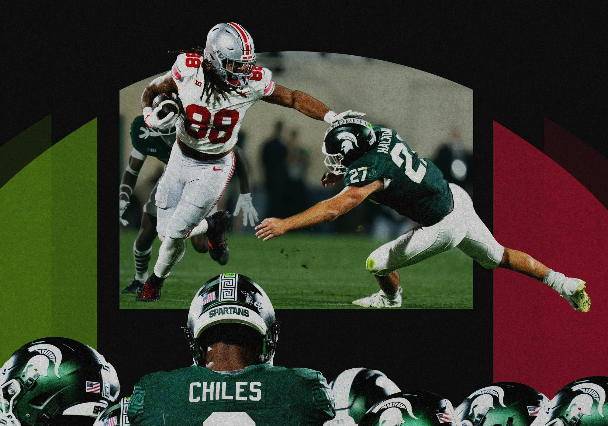 MSU football falls to No. 3 Ohio State under the lights, 387 The