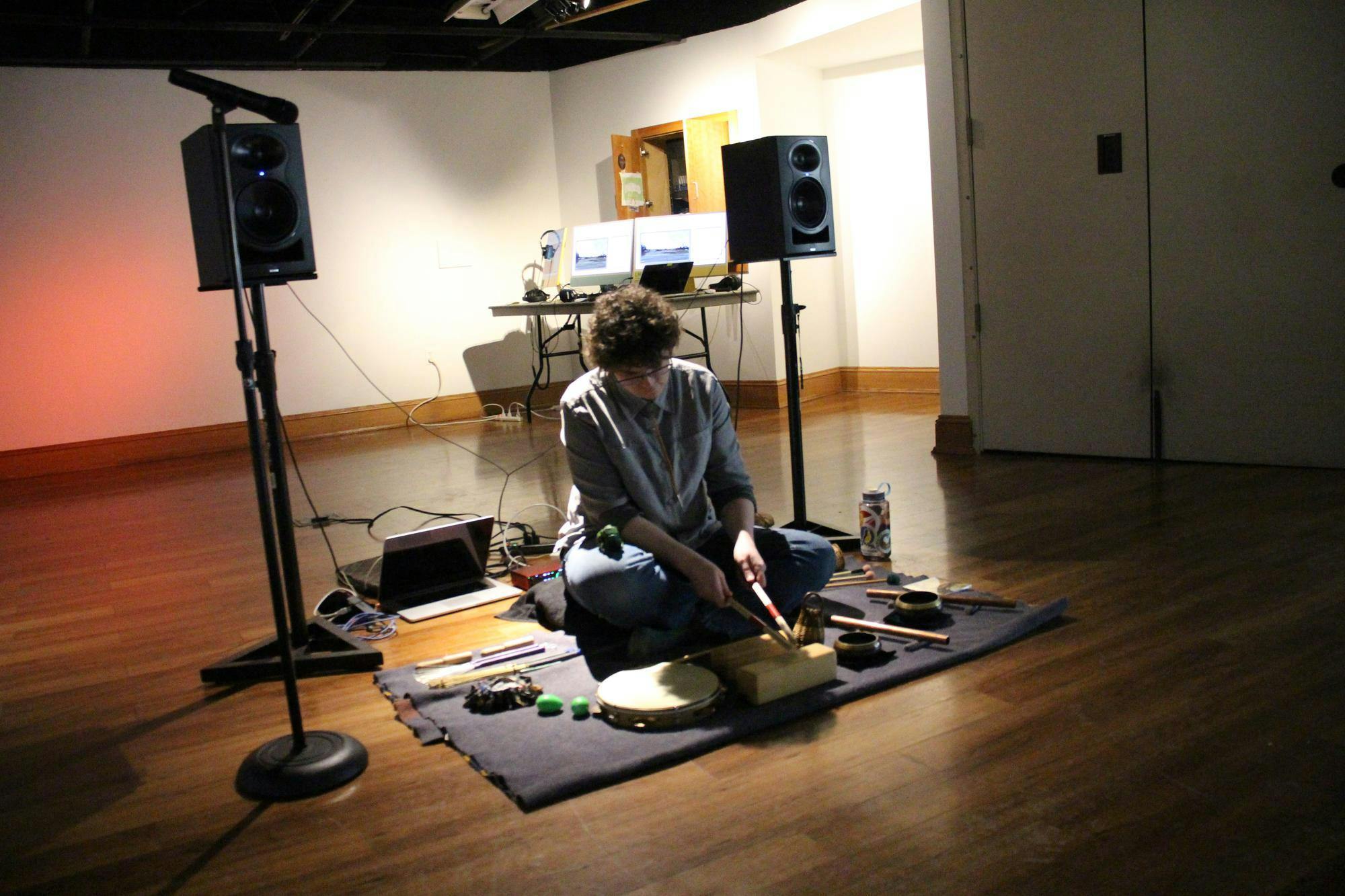 <p>Alexis C. Lamb performing "North South," courtesy of Angelina Franzese.</p>