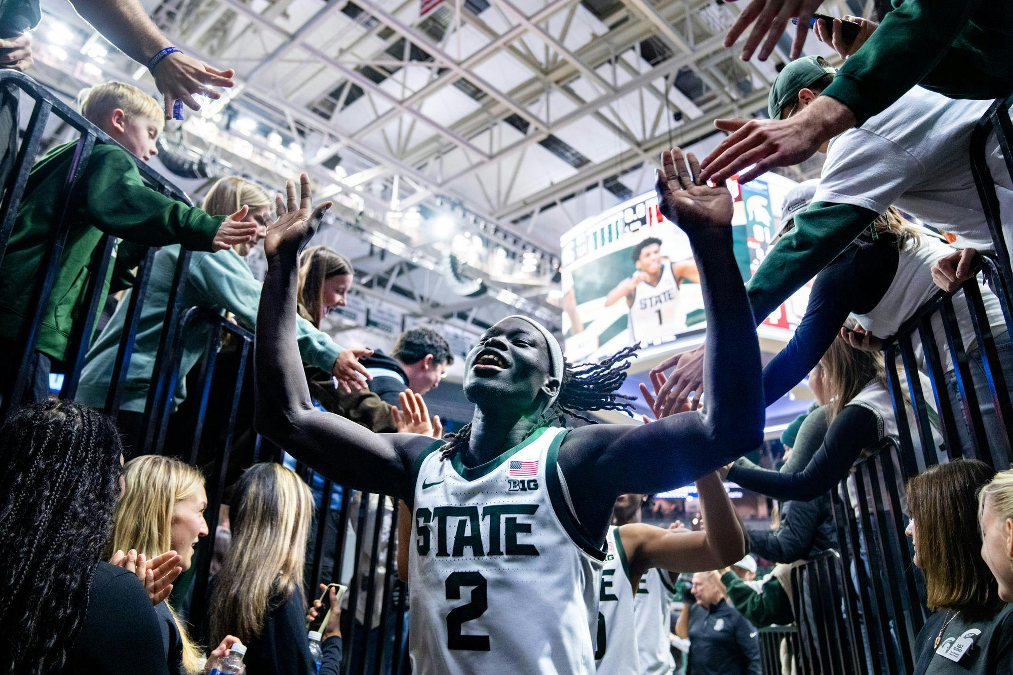 Michigan State men's basketball overwhelms Indiana in 81-60 victory