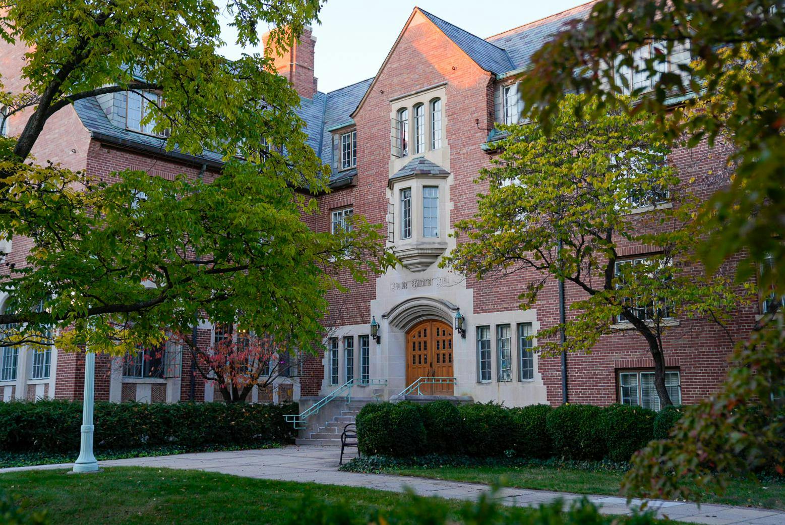 <p>Gilchrist Hall captured on Oct. 29, 2025.</p>