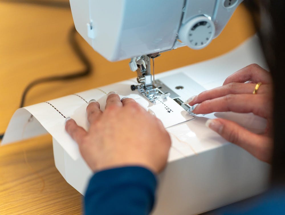 The Makerspace hosted a beginner sewing class at the MSU Library on April 8, 2026.