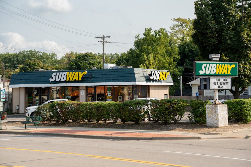 Subway on Grand River Ave on Sept. 14, 2022.