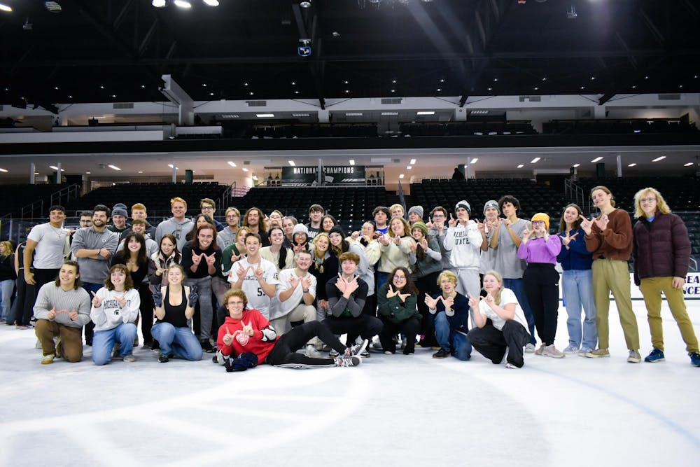 <p>The State News gathered for a chaotic game of broomball against the friendly foe Impact 89FM at Munn Ice Arena on Dec. 2, 2023. This game of broomball involved absolutely no organization, coordination or harmony across the team. Despite this, for the first time in several years, The State News came away with a triumphant win with a score of 5-1. Campus reporter Owen McCarthy and sports reporter Jacob Smith were unofficially named MVPs after unmatched efforts in both defensive and offensive plays. Blood was shed, chants were roared and bellowing laughs were heard across the ice in the monumental game.</p>