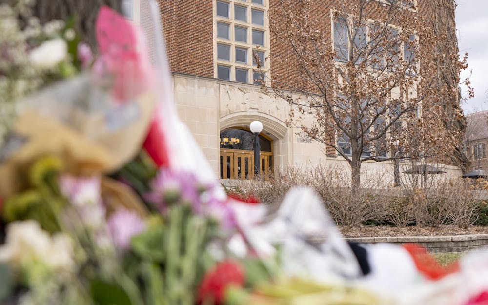 The MSU Union on Wednesday, Feb. 15, 2023 - two days after the mass shooting in Michigan State University’s north campus. 