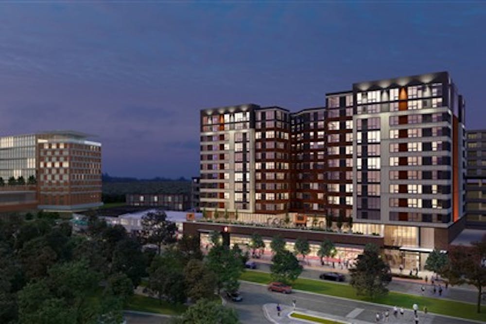 <p>Updated renderings for the Center City District project.</p>