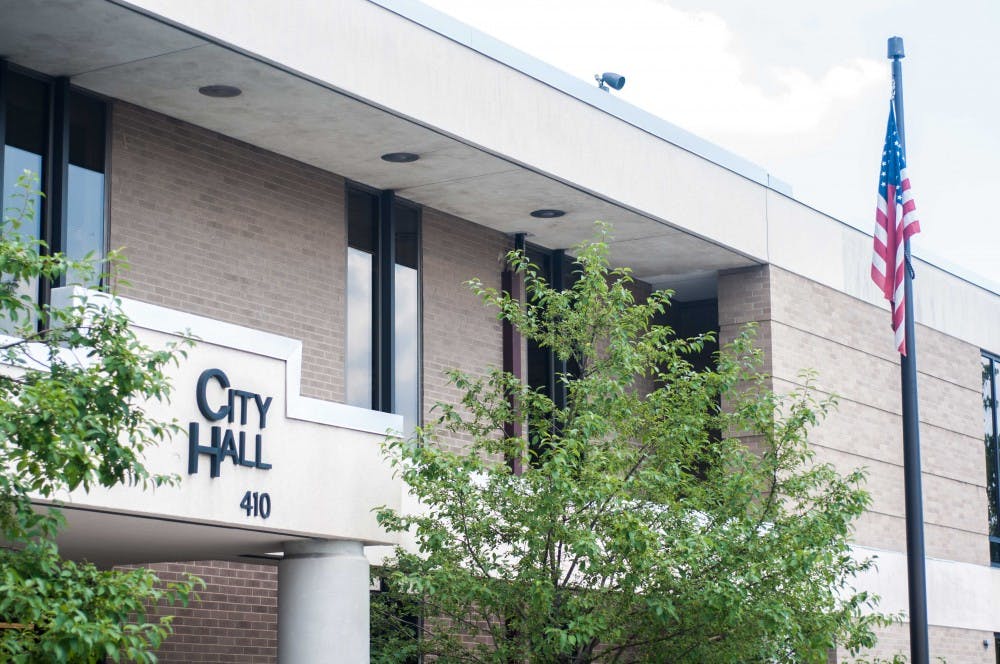 The East Lansing City Hall on July 3, 2018.