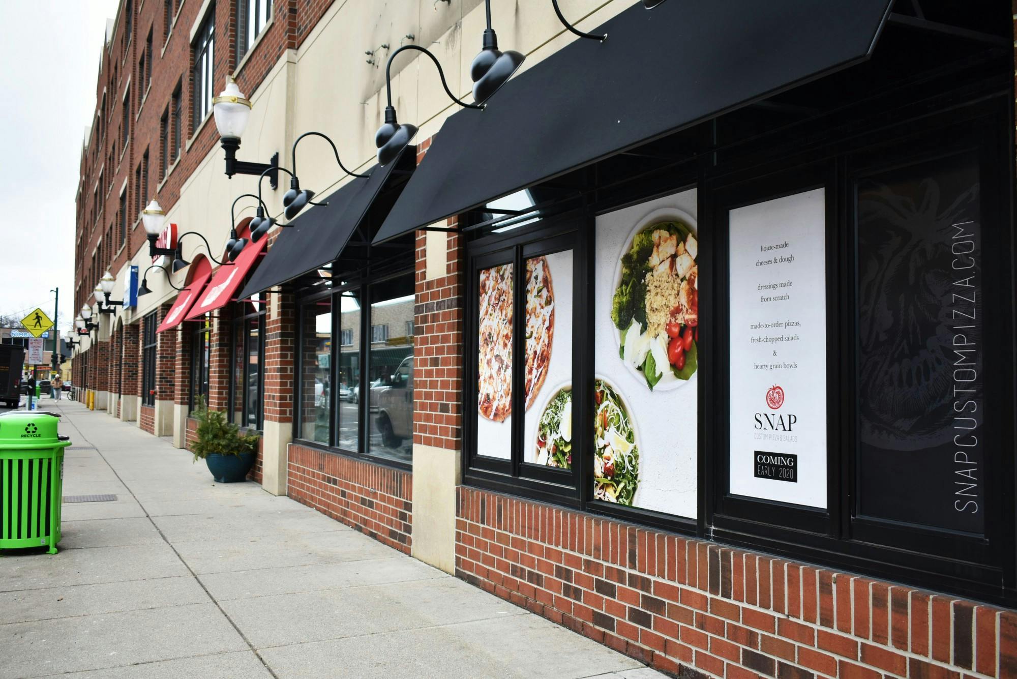 <p>Snap Pizza located on the corner of M.A.C and Grand River Avenues on Jan. 27, 2020. </p>