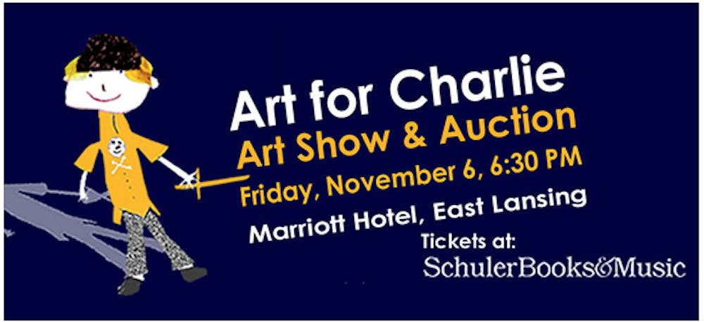 <p>Art for Charlie Art Show and Auction flyer, courtesy.&nbsp;</p>