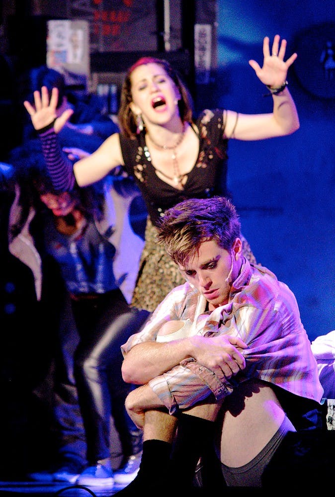 	<p>Alyssa DiPalma and Alex Nee perform in the musical &#8220;American Idiot,&#8221; which will be at Wharton Center April 9-11. Photo Courtesy of Wharton Center </p>