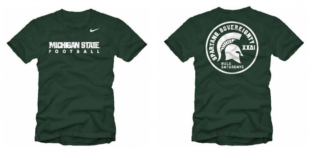 	<p>For the fifth consecutive year, <span class="caps">MSU</span> students and fans have the opportunity to vote on the student section shirt to be worn on Saturdays at Spartan Stadium this fall. Each image displays a possible front and back for the 2011 shirt. Voting continues through June 24 at msuspartans.com</p>