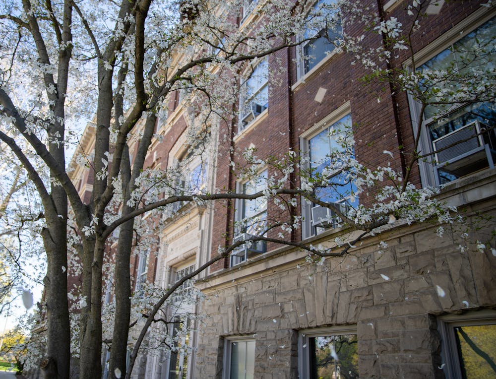 <p>April 13- Outside of Olds Hall which is where Michigan State’s Office of Institutional Equity (OIE) is located on campus in East Lansing. </p>