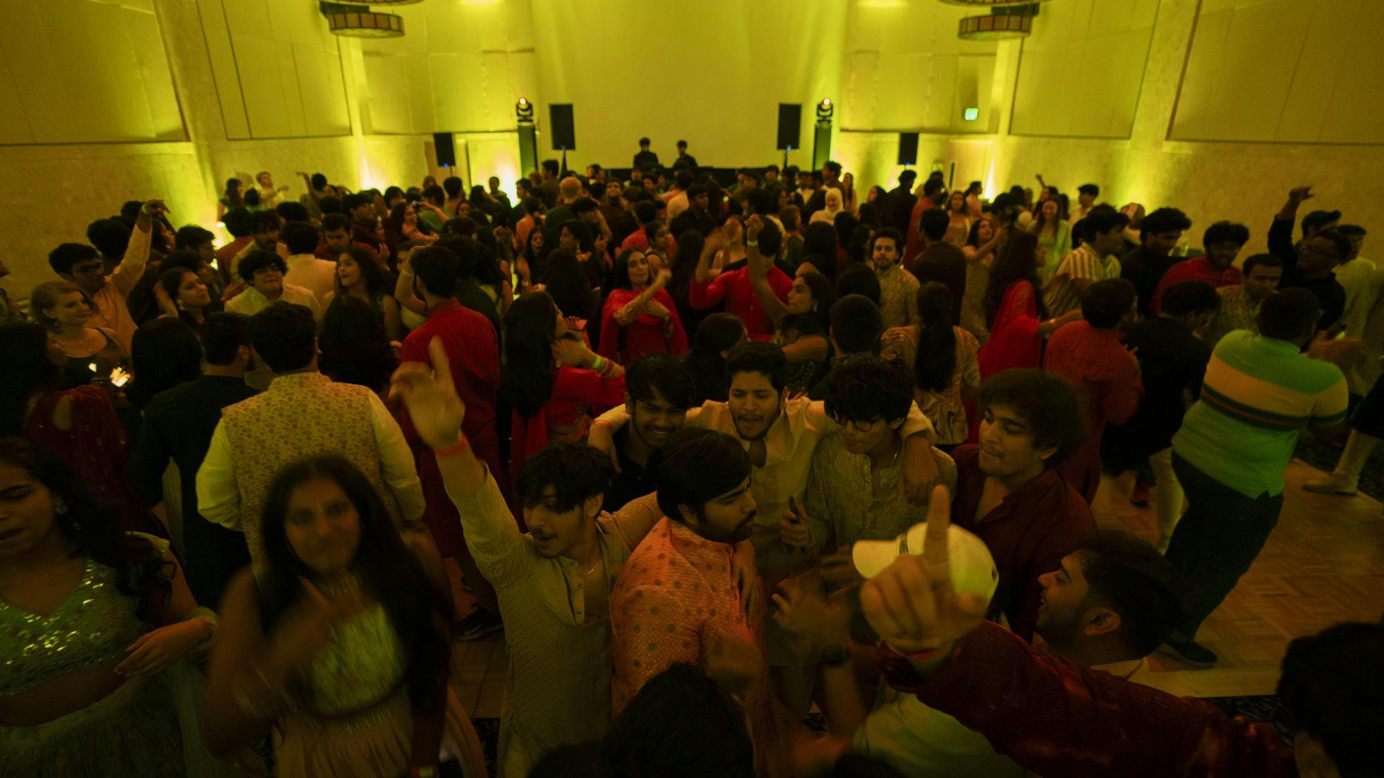 Dance board during Diwali at the Union on Nov 8, 2024