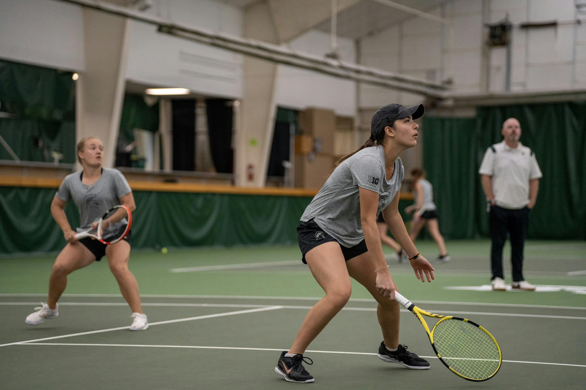 <p>Spartan Women's Tennis defeated Penn State on senior night 4-3 on April 16, 2023.</p>