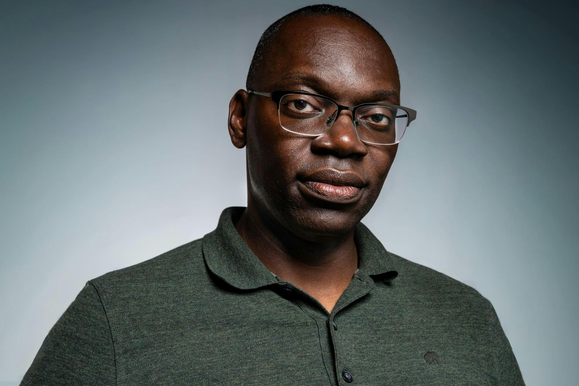 <p>Lt. Governor Garlin Gilchrist II poses for a portrait after an interview with a reporter while in the studio at The State News Office in East Lansing, Michigan on Tuesday, September 2, 2025.</p>