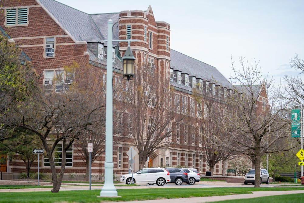 Berkey Hall at Michigan State University on Apr. 18, 2024.