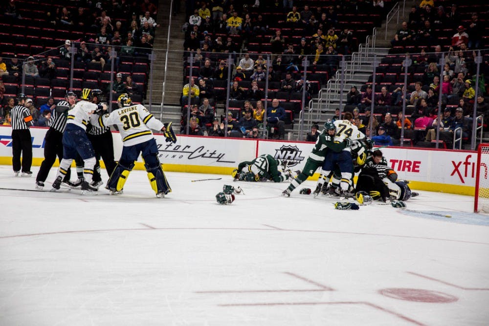 Great Lakes Invitational Day Two Hockey vs. Michigan The State News