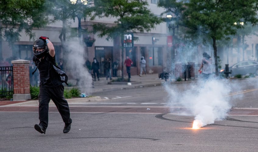 Riot on South Washington Square: May 31, 2020 - The State News