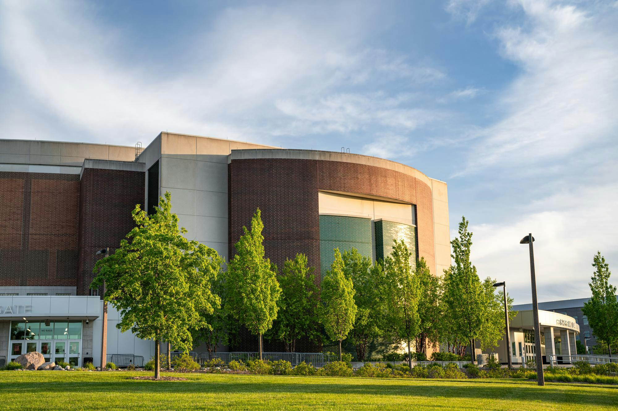 Michigan State University's Jack Breslin Center pictured on May 24, 2025. The Breslin Center is home to MSU Basketball (Men's and Women's), Women's Volleyball, and concerts and events throughout the calendar year. The arena opened in November 1989 and boasts 16,280 seats.