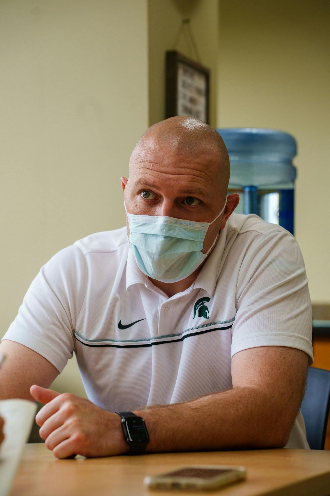 <p>Michigan State University Orthopedic Surgeon, Dr. Micah Lissy photographed on Sep. 6, 2022.</p>